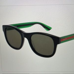 GUCCI Sunglasses Black/Green